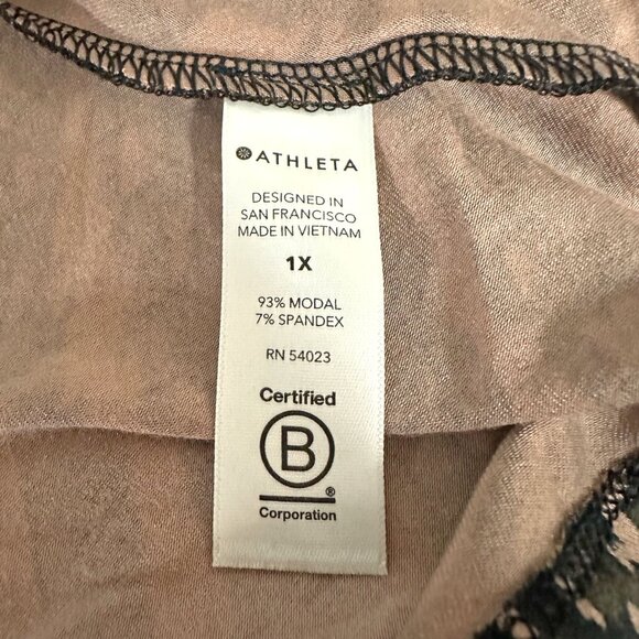 *NEW* Athleta Santorini Thera Print Dress - Picture 7 of 9